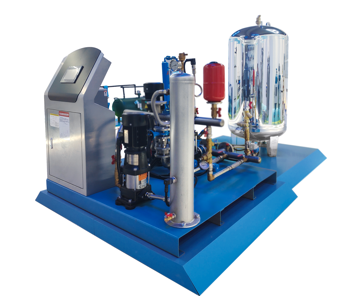 Vacuum exhaust constant pressure unit