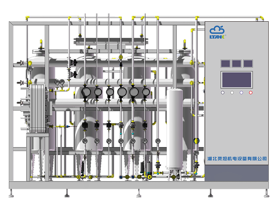 Purified water preparation system